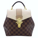 【中古】 LOUIS VUITTON (ルイヴィトン) N42259 クラプトン ダミエ リュック バックパック ゴールド金具 レディース 【USED-AB】