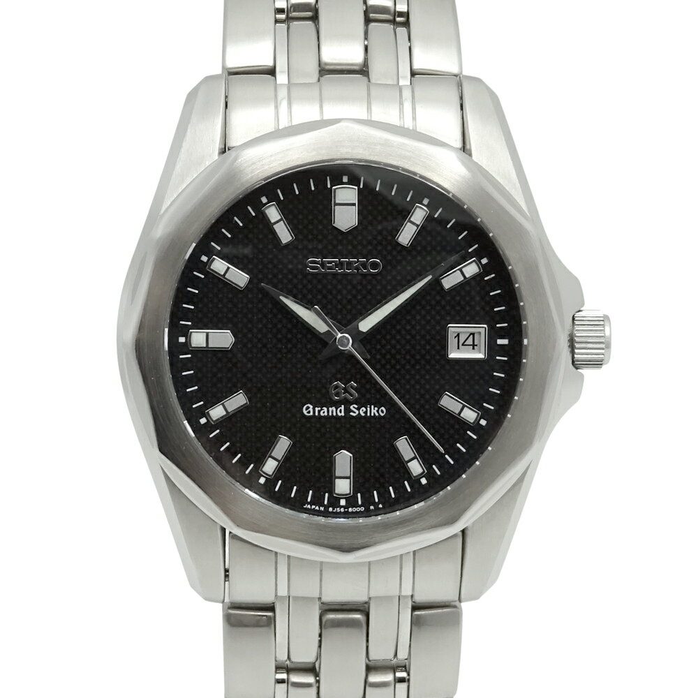 šGrand SeikoʥɥSBGF001 8J56-8000 Ļ 37mm ֥å ƥ쥹ƥ...