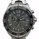 【中古】TAG Heuer（タグ ホイヤー） CAZ101AF.BA0637 フォーミュラ1 クロノグラフ アイルトン セナ スペシャルエディション クォーツ 2020年 F1 SS 黒文字盤 ステンレススティール メンズ 【USED-AB】