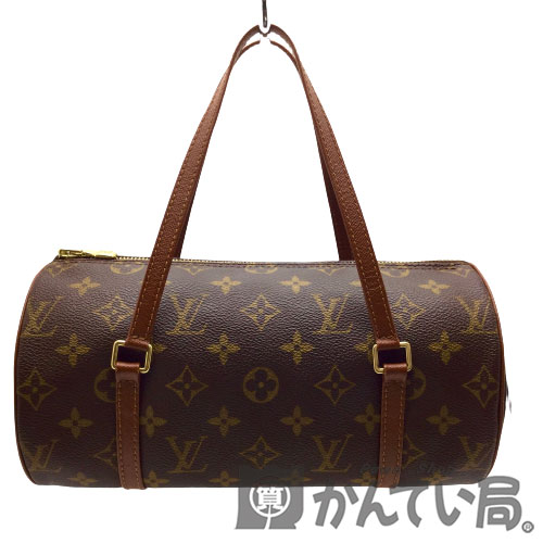 【中古】LOUISVUITTON（ルイ・ヴィトン）M51366パピヨン26旧旧型モノグラムキャンバスハンドバッグ【USED-AB】