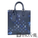 【中古】LOUIS VUITTON（ルイ・ヴィトン）　M57843　ウォーターカラー　モノグラム　サックプラメッセンジャー　ショルダーバッグ　ネイビー　メンズ【USED-SA】