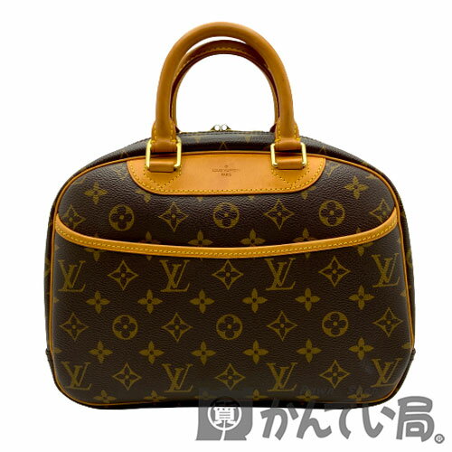 【中古】LOUIS VUITTON（ルイ・ヴィトン）　M42228　モノグラム　トゥルーヴィル　ハンドバッグ　ミニボストンバッグ　ブラウン系【USED-AB】