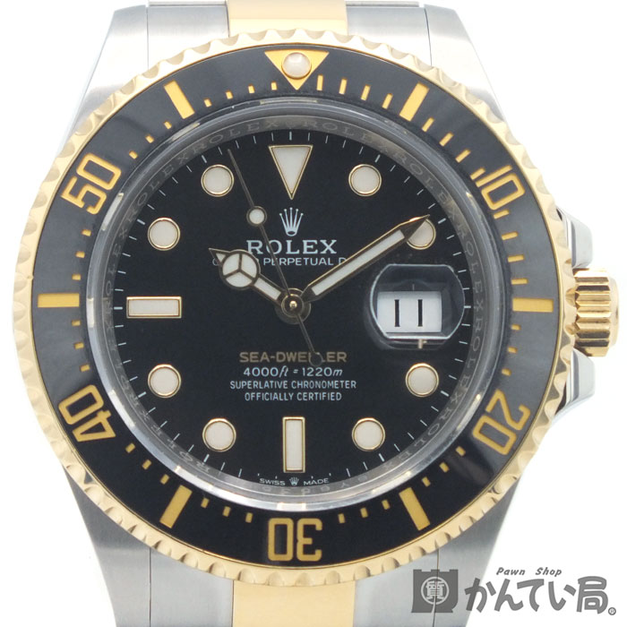 ROLEX（ロレックス）　126603　シードゥエラー　ロレゾール　ランダム　SS/YG　国内ギャラ　2019年　メンズ　腕時計　コンビ SEA-DWELLER【USED-SA】【中古】