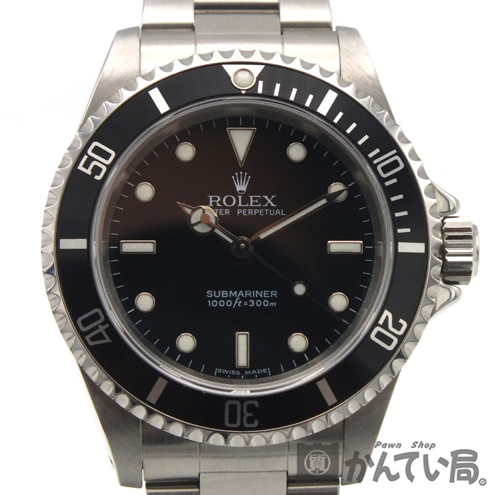 ROLEX（ロレックス）14060MサブマリーナノンデイトD番2005年頃SSATメンズ腕時計スポーツモデル旧サブ《かんてい局須賀川店》【USED-A】