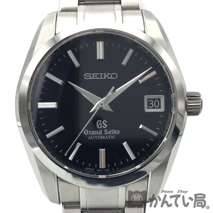 GrandSeiko(グランドセイコー)SBGR0539S65-00B0グランドセイコーオートマチックAUTOMATIC黒文字盤裏スケメンズ腕時計【USED-A】【中古】