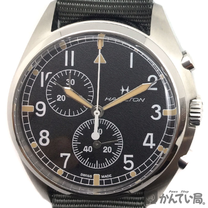 HAMILTON（ハミルトン）H765220カーキアビエーション