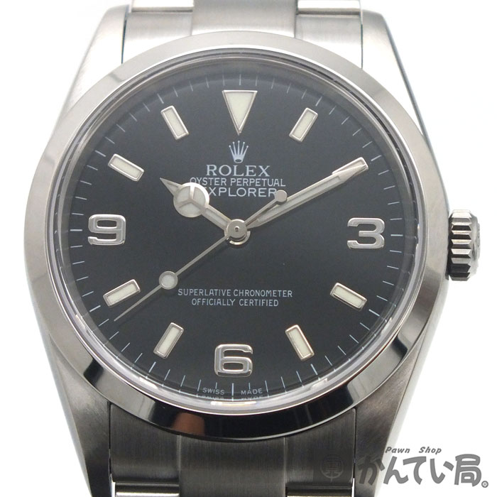 ROLEX（ロレックス）114270エクスプローラーIF番（2003～2004年頃）日ロレOH済フルコマメンズ腕時計【USED-SA】【中古】