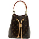 【中古】LOUIS VUITTON(ルイ・ヴィトン)M46581 ネオノエBB モノグラム ショルダーバッグ ハンドバッグ 2WAYバッグ 巾着 箱 保存袋付き...
