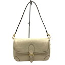 【中古】LOUIS VUITTON(ルイ・ヴィトン)M46388 ディアヌ モノグラム アンプラント ショルダーバッグ ハンドバッグ 2Way クリーム【USE...