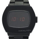 【中古】HAMILTON(ハミルトン)H52404130 アメリカンクラシック PSR DIGITAL QUARTZ デジタルウォッチ クオーツ メンズ 腕時計【USED-S】