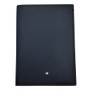 【中古】MONTBLANC(モンブラン)MB113171 Meisterstuck Sfumato マイスターシュテュック スフマート パスポートホルダー ペトロールブルー ネイビー 本革 パスポートカバー パスポートケース【USED-S】