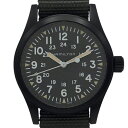 【中古】 HAMILTON(ハミルトン) H69409930 カーキフィールドMECHANICAL 38mm 50m防水 手巻き メンズ ブラック文字盤 NATOストラップ 【USED-S】