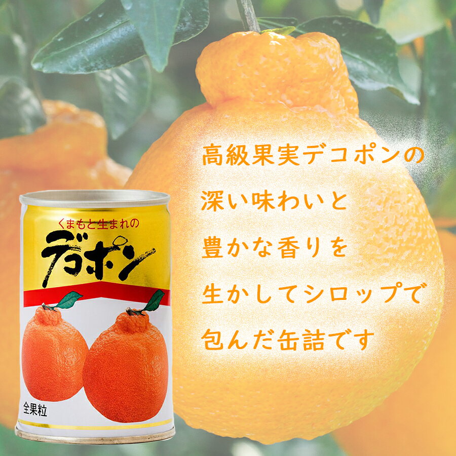 くまもとの果樹園【デコポン・あまなつ缶詰セット...の紹介画像3