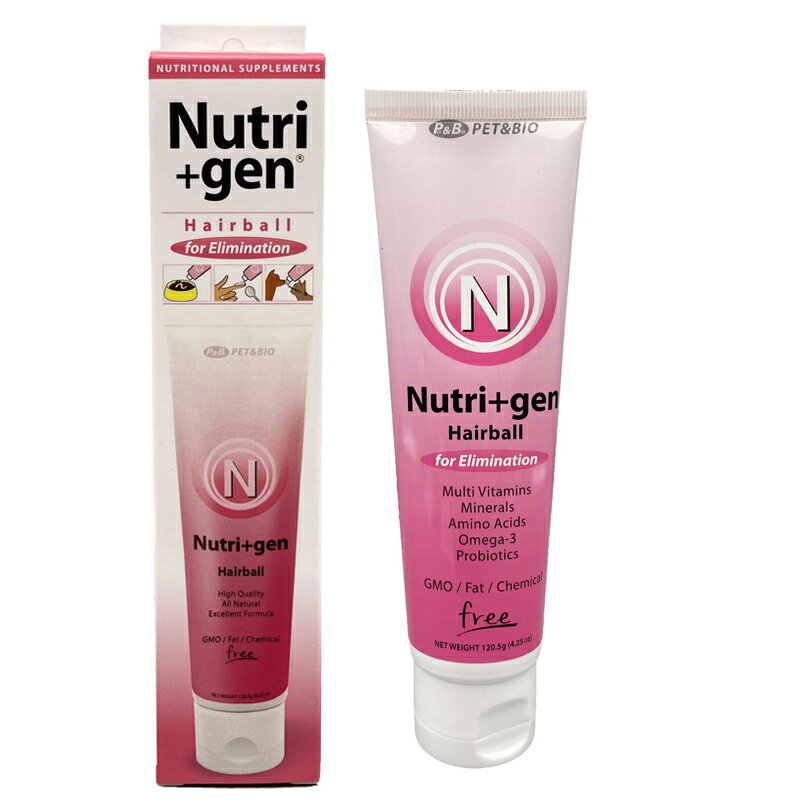 ペット用サプリメントジェル「Nutri+gen」ヘアボール