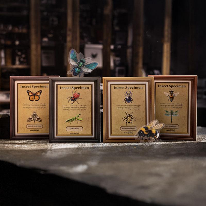 ST751 昆虫 ミツバチ 蝶 チョウ クモ 蜘蛛 カマキリ トンボ コガネムシ コラージュ素材 コラージュ シ..