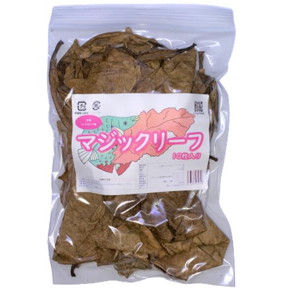 マジックリーフ インドネシア産 20g（10枚相当） 送料無料　ブラックウォーター　弱酸性　水質調整　ベタ　インドネシア産　ドクターリ..