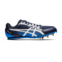 25.5cm アシックス EFFORT 13 陸上競技シューズ オールウェザー/土トラック兼用 asics トラック全般 陸上スパイク 100m~1500m ハードル 走幅跳 三段跳 棒高跳 1093A167-400 Peacoat/White ★9728 ※北海道・離島・沖縄県へのお届け不可
