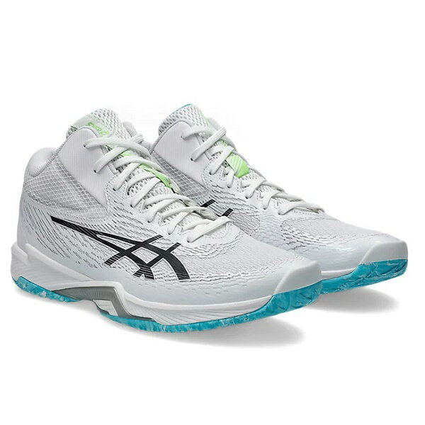 アシックス V-SWIFT FF MT 4 バレーボールシューズ asics 1053A064-103 ホワイト ★15910 ※北海道・離島・沖縄県へのお届け...