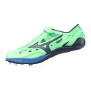 26.5cm ミズノ クロノインクスNEO 短距離/ハードル MIZUNO 陸上スパイク 短距離用 U1GA250111 ライトグリーン×ネイビー ★27000