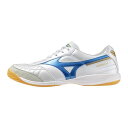 モレリア SALA JAPAN IN ミズノ フットサルシューズ インドアコート用(屋内)MIZUNO Q1GA241125 スーパーホワイトパール×レーザーブ...