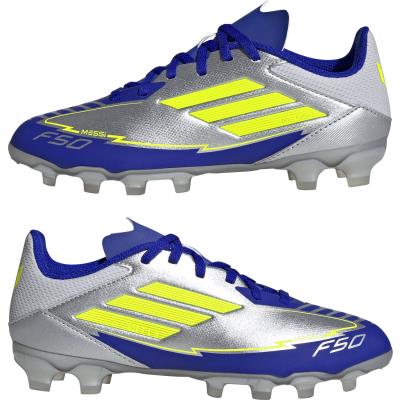 アディダス　キッズ F50 LEAGUE メッシ HG/AG　土・人工芝用　ジュニアサッカース...
