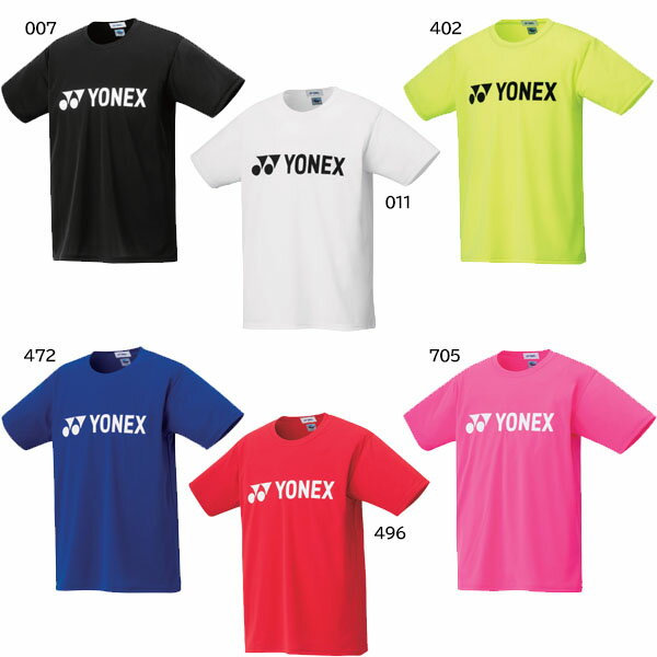 ヨネックス　ユニドライTシャツ　yonex　半袖Tシャツ　16501　★2800