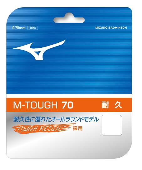 ミズノ バドミントン ストリング ガット M-TOUGH 70 mizuno 73JGA920 ★1000