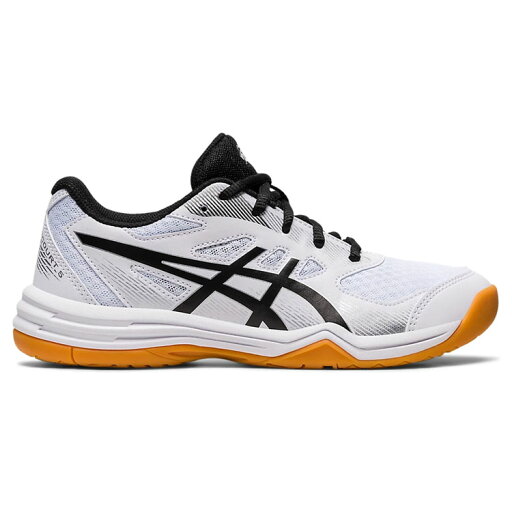 アシックス:UPCOURT 5 GS バレーボールシューズ asics アップコート5GS キッズ インドアスポーツ シューズ 1074A039-102 ホワイト/ブラック ★6819 アシックス:UPCOURT 5 GS バレーボールシューズ asics アップコート5GS キッズ インドアスポーツ シューズ 1074A039-102 ホワイト/ブラック ★6819