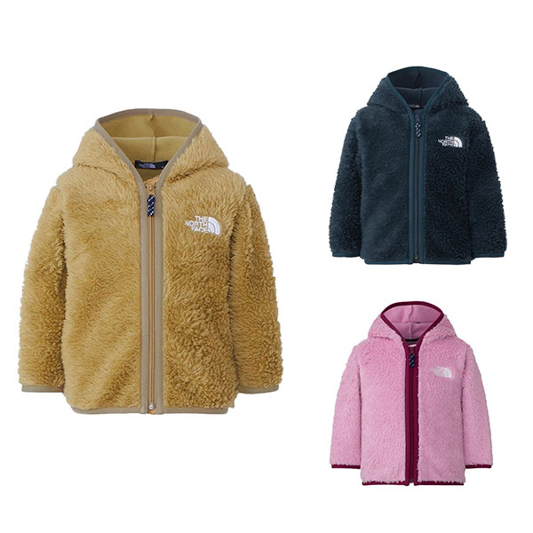 ザ・ノース・フェイス THE NORTH FACE　B SHERPA FLEECE HOODIE　シェルパフリースフーディ　23秋冬　フリース　保温　アウトドア　ベビー　NAB72307　★10000　23AW