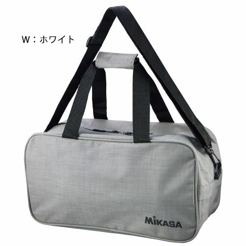 ミカサ ボールバッグ バレーボール&サッカーボールバッグ 2個用 mikasa AC-BGM20 BK/W ★2800セール サッカー 用品 セール