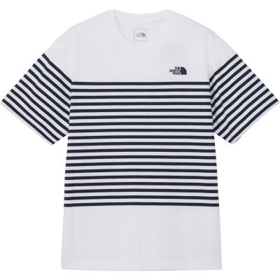 Rakuten - 送料無料　ショートスリーブパネルボーダーティー（メンズ）ザ・ノース・フェイス　ボーダー半袖Tシャツ　THE NORTH FACE　NT32406　★6800　25SS　メール便配送