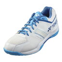 ヨネックス バドミントンシューズ パワークッションストライダーフロー ローカット 3E設計 YONEX SHBSF1 207 ホワイト/ブルー ★7200
