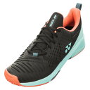 YONEX ヨネックス テニスシューズ パワークッションソニケージ3メンGC クレー・砂入り人工芝コート用 ローカット 3E SHTS3MGC-572(ブラック...