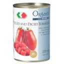 創健社 有機ダイストマト缶 400g | (固形量240g) ダイスカット 有機トマト オーガニック トマト缶 ホールトマト EUオーガニック認証品 有機JAS