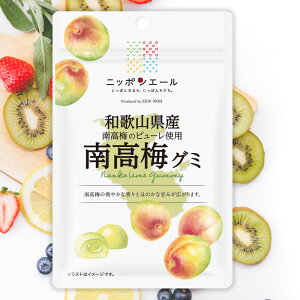 全農 ニッポンエール 和歌山県産南高梅グミ うめ ウメ ご当地グミ お菓子 フルーツグミ 果実グミ グルメ 名産 お土産 おみやげ