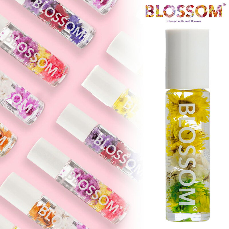 ハワイ お土産 BLOSSOM ブロッサム リップグロス リップトリートメント パッションフルーツ 5.9ml ロールオン 香り 透明 PASSION FRUIT 輸入雑貨