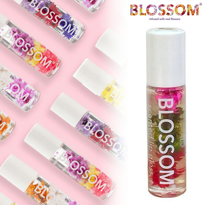 ハワイ お土産 BLOSSOM ブロッサム リップグロス リップトリートメント ウォーターメロン 5.9ml ロールオン 香り 透明 WATERMELON 輸入雑貨