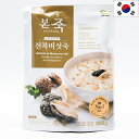 ボンジュク アワビ粥300g BONJUK 韓国粥 あわび きのこ キノコ お粥 レトルトおかゆ チョンボッチュク 韓国土産 おみやげ 海外 輸入 別送