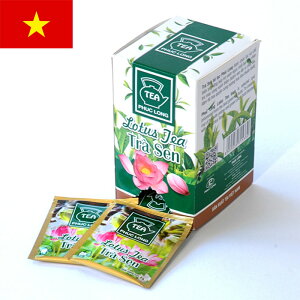 Phuc Long フクロン 蓮花茶 50g 25袋 ティーバッグ ハス茶 美容茶 フレーバーティー VIETNAM ベトナムみやげ ベトナム土産 海外おみやげ