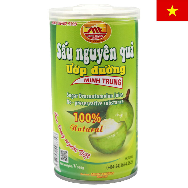 ドラコントメロンジュース 365ml 希釈タイプシロップジュース 希釈用 1缶5杯分 MINH TRUNG ベトナムみ..