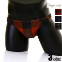 メンズTバック【Gravevault/グレイブボールト】Buffalo check T-back メンズ Tバック パンツ 男性下着 アンダーウェア(4)