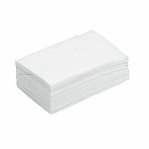【送料無料】六つ折りナフキン 白 100枚入り 1ケース[10000枚：1袋（100枚入）×100]
