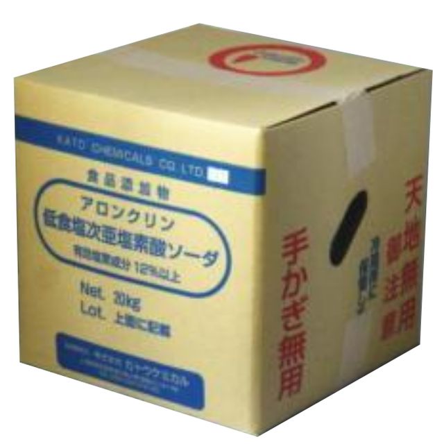 【送料無料】次亜塩素酸ナトリウム（ソーダ） 12% 20kg