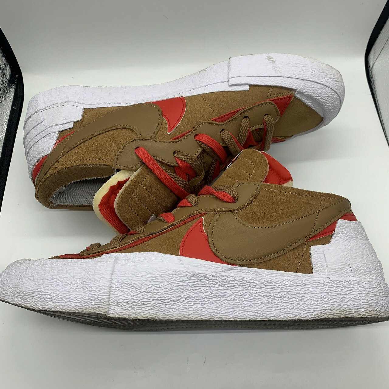 NIKE 21ss SACAI BLAZER LOW LIGHT BRITISH 28.5cm DD1877-200 ナイキ サカイ ブレザーロー ライトブリティッシュ 南堀江店【中古】