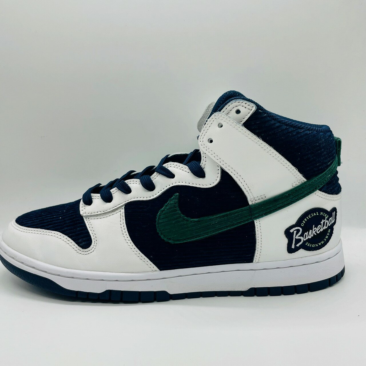 NIKE 21aw DUNK HIGH EMB COLLEGE NAVY 28cm DH0953-400 ナイキ ダンクハイ カレッジネイビー スニーカー 2021年 南堀江店【中古】