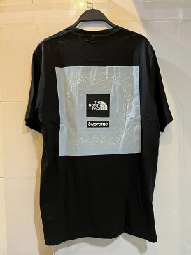 Supreme 22ss The North Face Trekking Bandana Tee Lサイズ シュプリーム×ザノースフェイス トレッキングバンダナ半袖Tシャツ 南堀江店【中古】