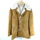 SCHOTT 70s RANCHER BOA SUEDE COAT Vbg `[ {A XG[h R[g 喼XyÁz