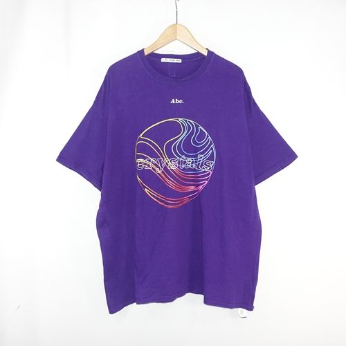 USED Advisory Board Crystais Tee purple アドヴァイザリー ボード クリスタルズ Tシャツ パープル 大名店【中古】 USED Advisory Board Crystais Tee purple アドヴァイザリー ボード クリスタルズ Tシャツ パープル 大名店【中古】