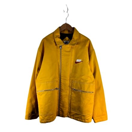 Supreme×NIKE 18aw Double Zip Quilted Work Jacket シュプリーム ナイキ キルティング ジャケット大名店【中古】