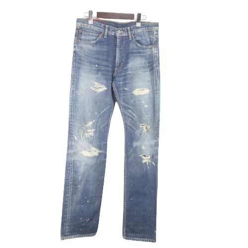 RON HERMAN VINTAGE DAMAGE DENIM PANTS SIZE-31 ロンハーマン ダメージデニムパンツ 大名店【中古】